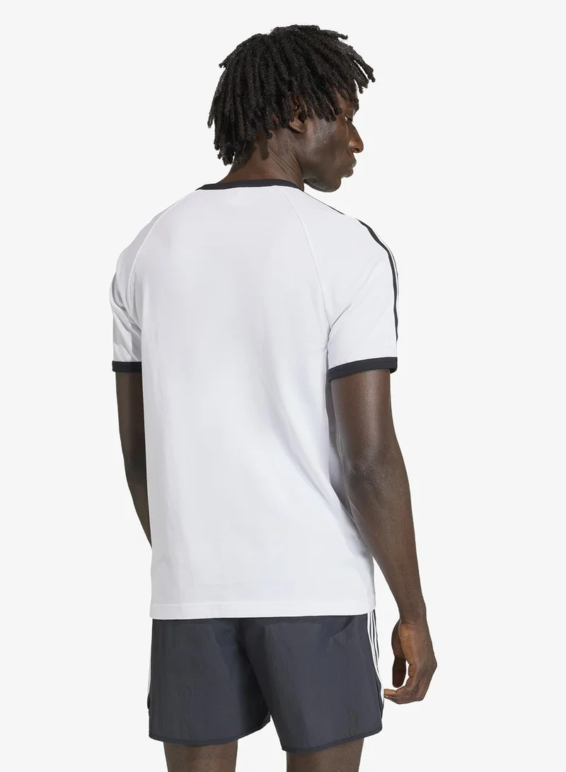 adidas Originals 3-Stripes Slim Ringer T-Shirt